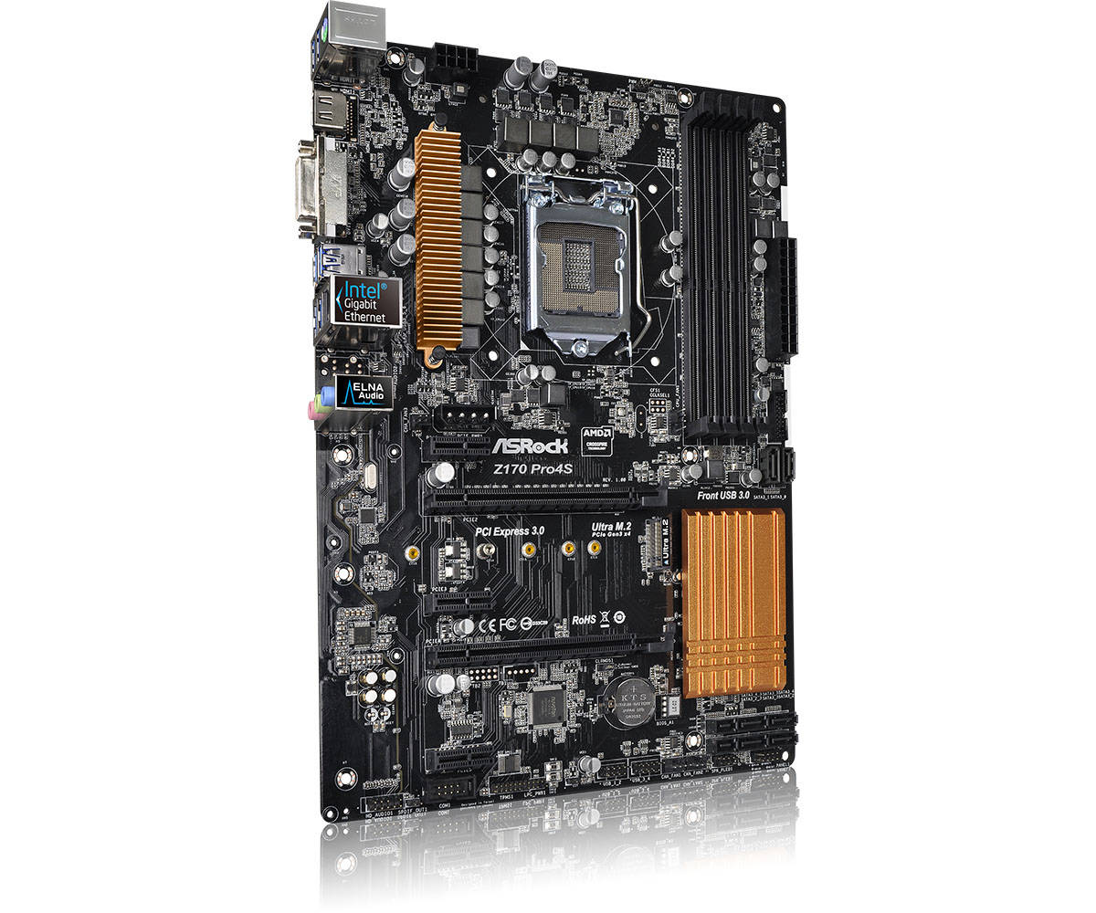 ASRock Z170 Pro4S Preview - YouTube